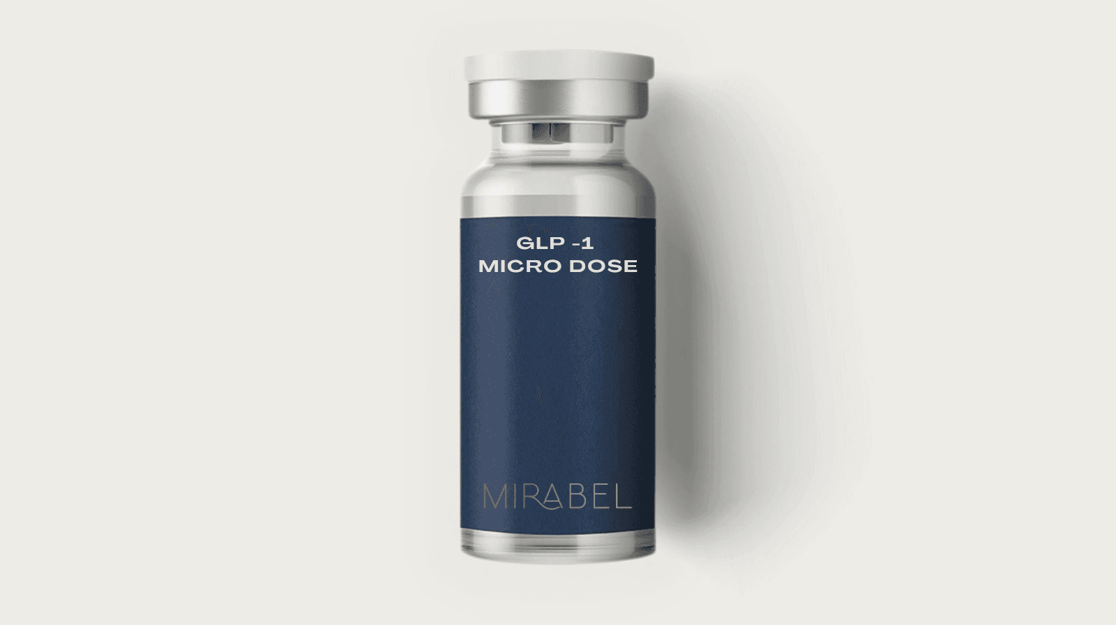 Mirabel GLP-1 Microdose — branded multi-dose injection vial